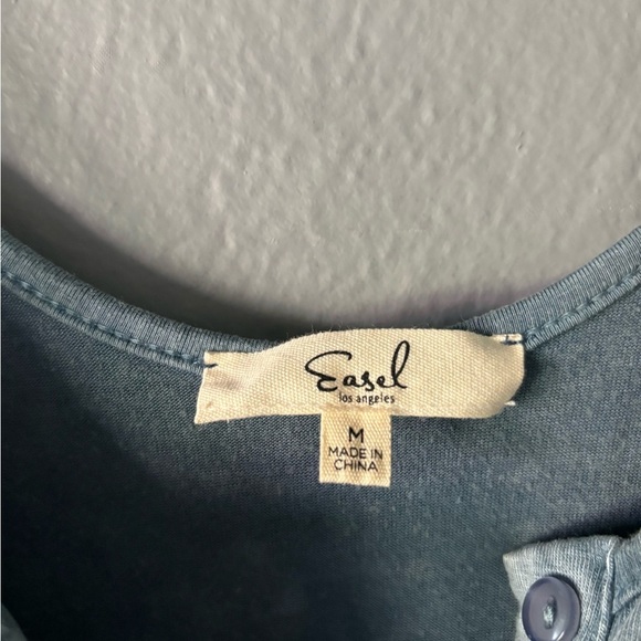 Easel | Maxi | Tank | Button-Up | Greenish Blue | Breezy | Dress | M 🌿💨 - Picture 10 of 11